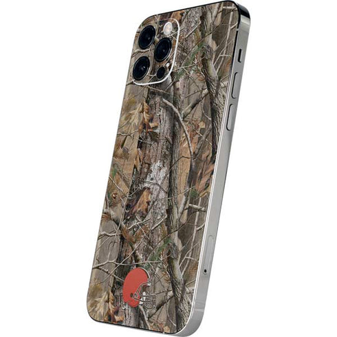 NFL Cleveland Browns Realtree AP Camo iPhone 12 Pro Skin
